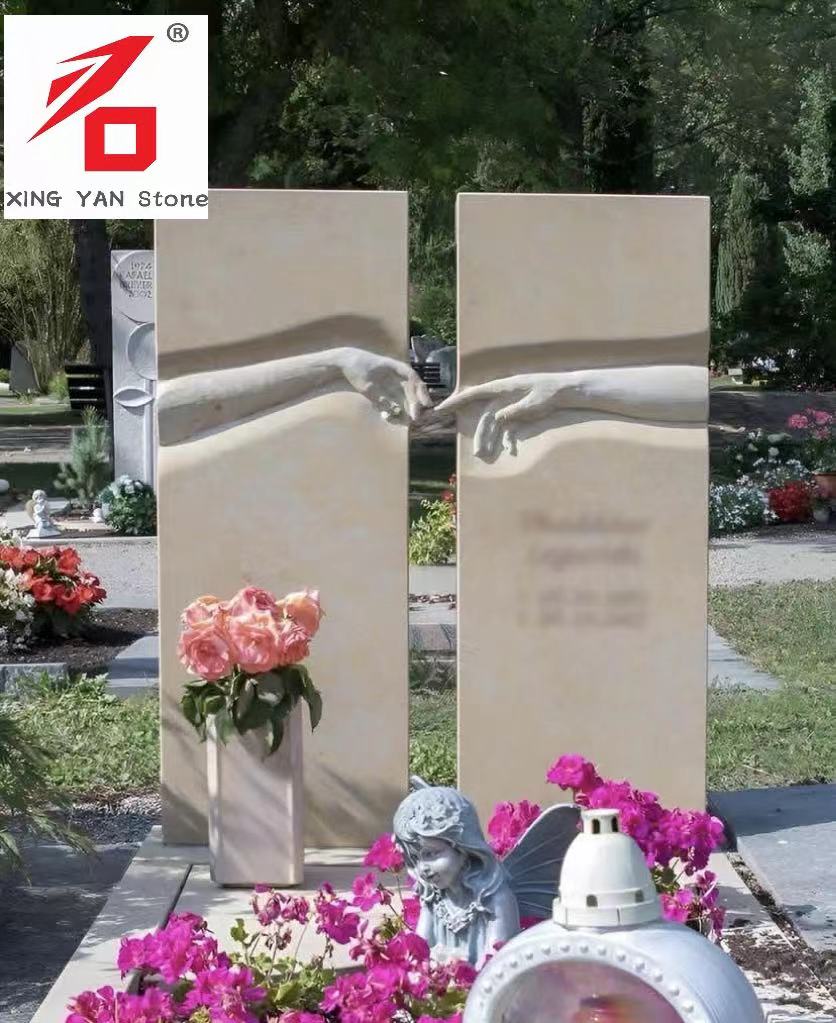 ຈີນຜະລິດ China Xingyan ການຜະລິດ Huangshayan Hand Hand Touch Tombstone
