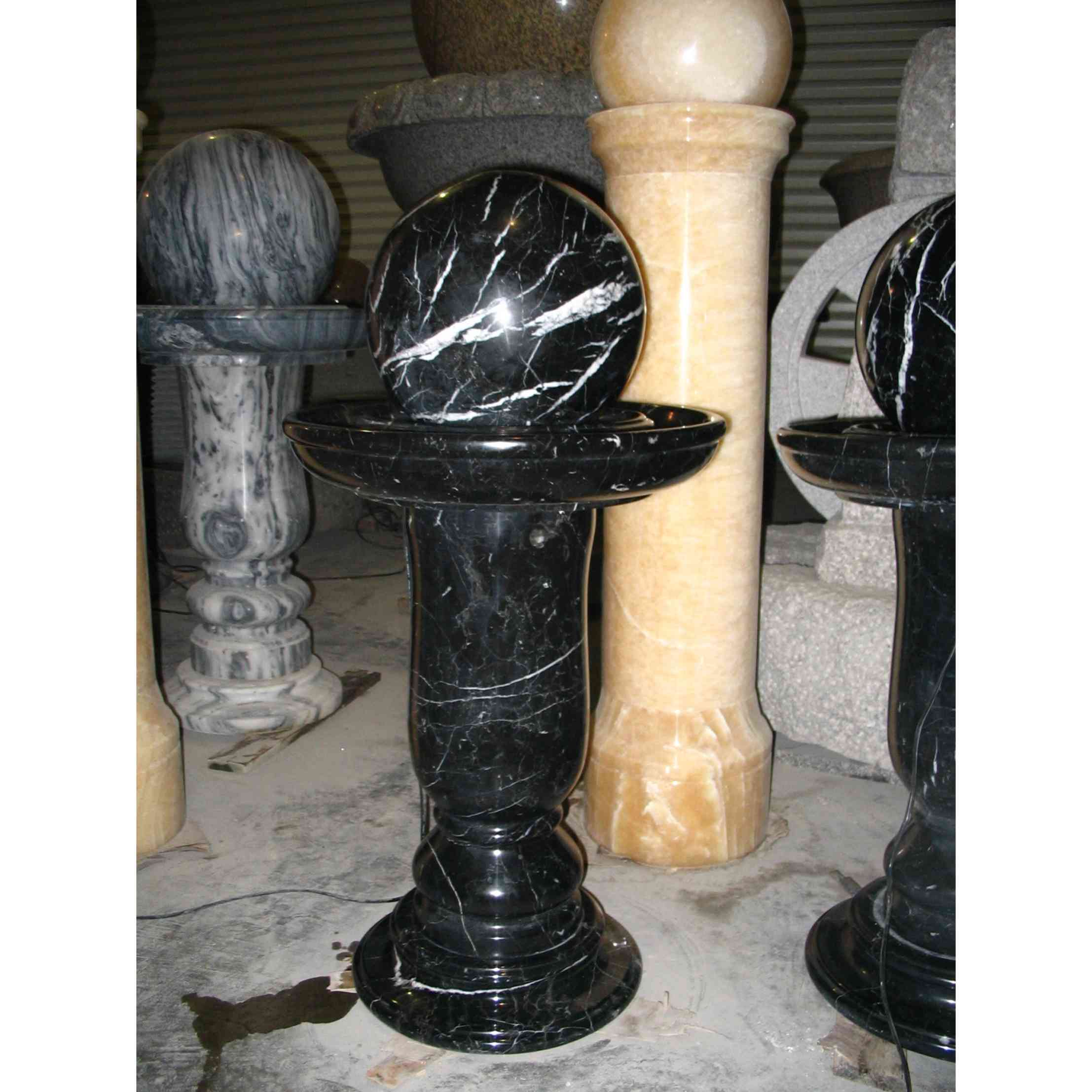 Indoor Black Rolling Water Fountain