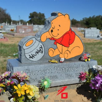 ຫມີ Pooh ຮູບແບບ Tombstone