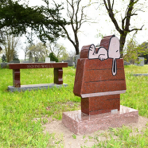 Tombstone ຮູບປັ້ນ Snoopy