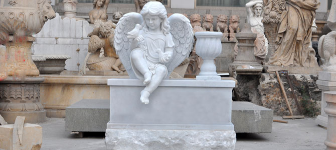 Sculature ແກນ Sculature ສວນເທວະດາ Winged